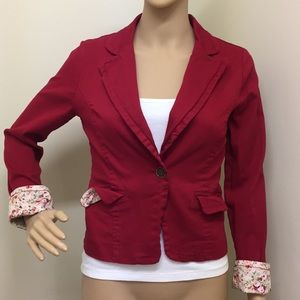 Body Central Red Blazer